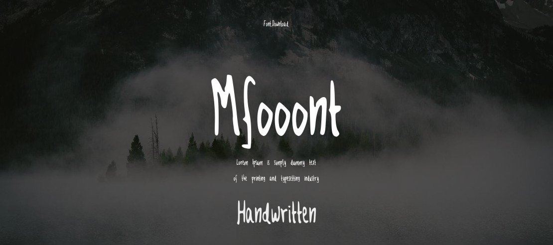 Mfooont Font
