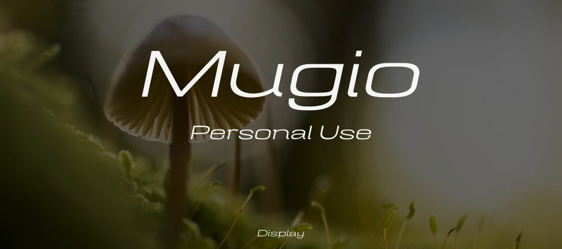 Mugio Personal Use Font Family
