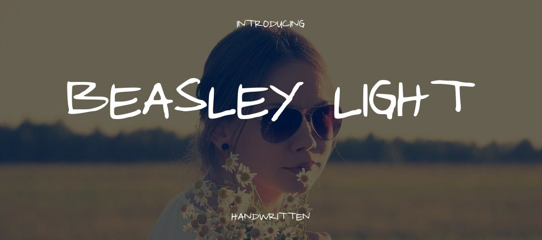 Beasley_Light Font