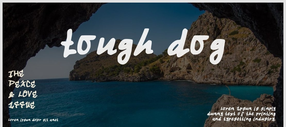 tough_dog Font