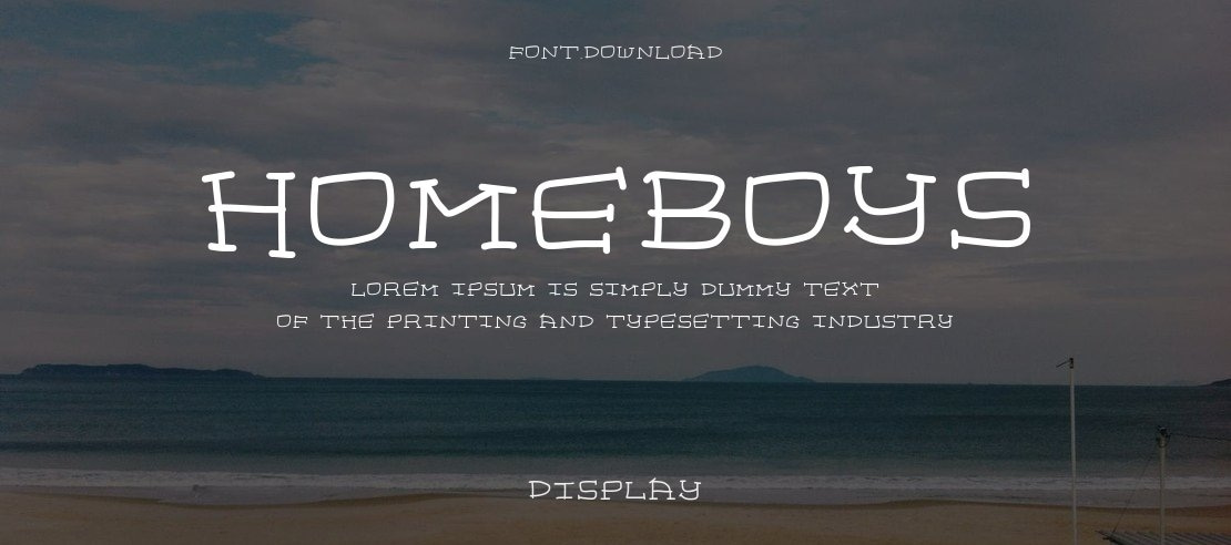 homeboys Font