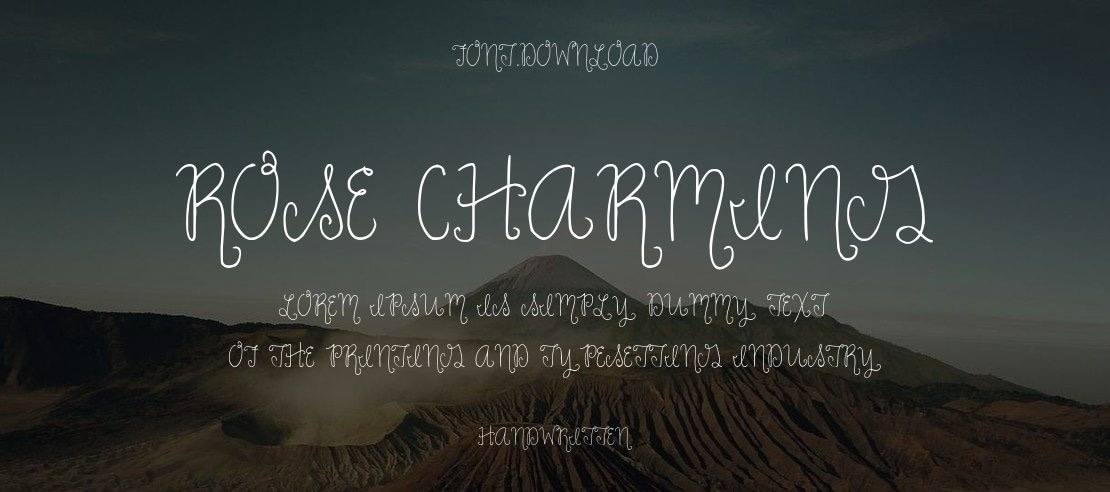 ROSE CHARMING Font