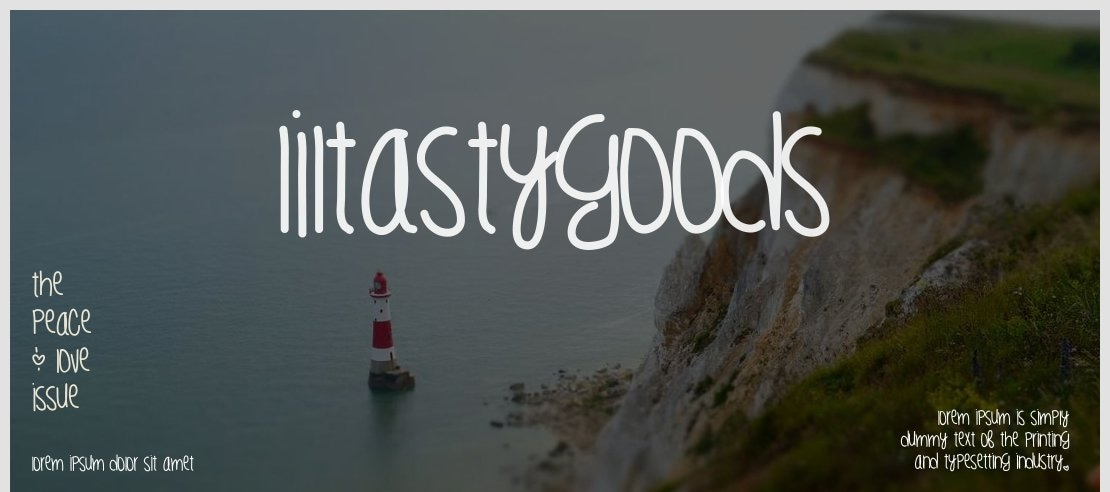 LilTastyGoods Font