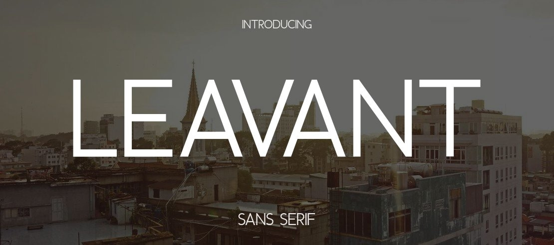 Leavant Font