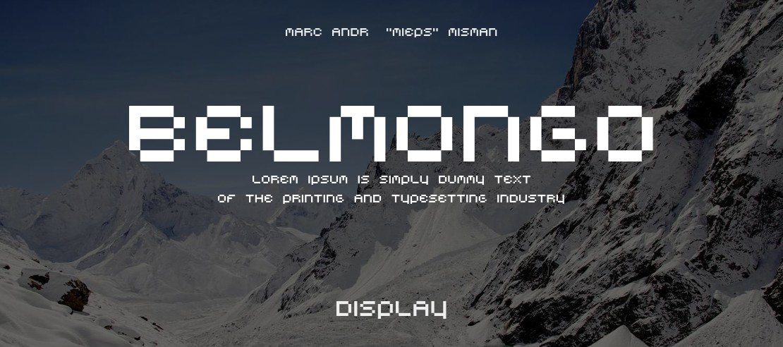 Belmongo Font