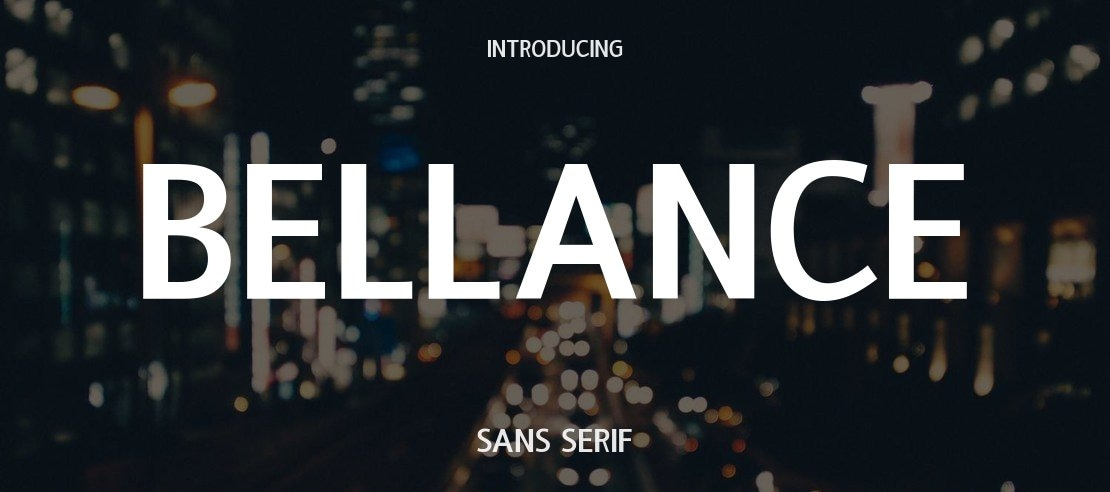 Bellance Font