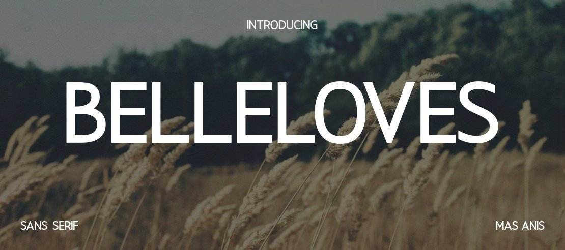 Belleloves Font