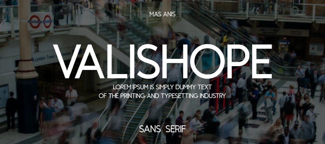 Valishope Font