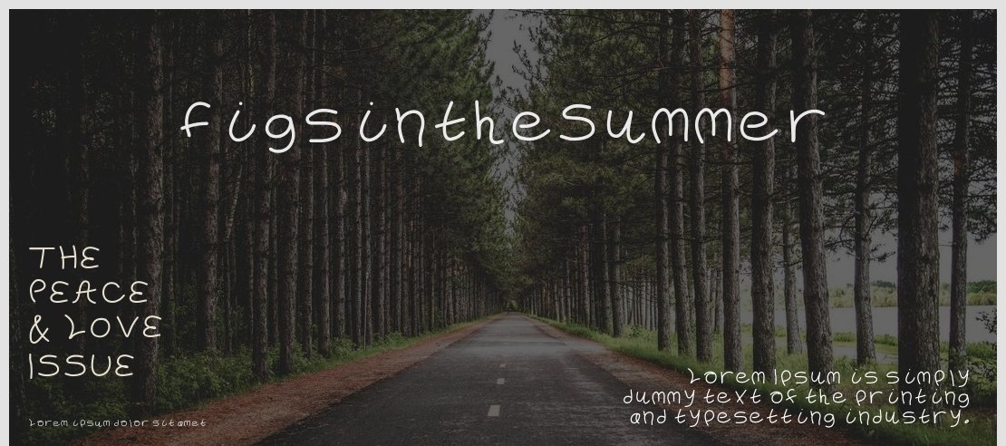 FigsintheSummer Font