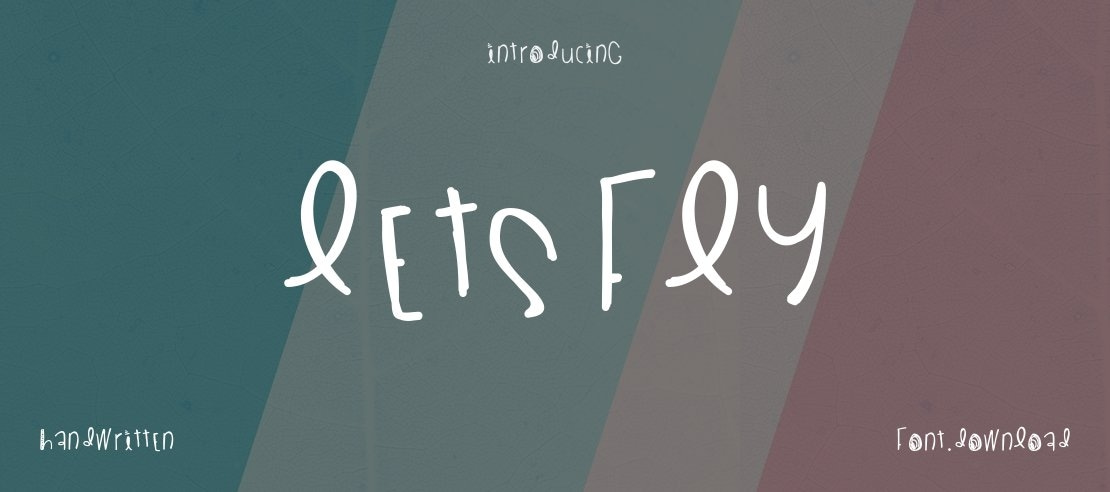 LetsFly Font