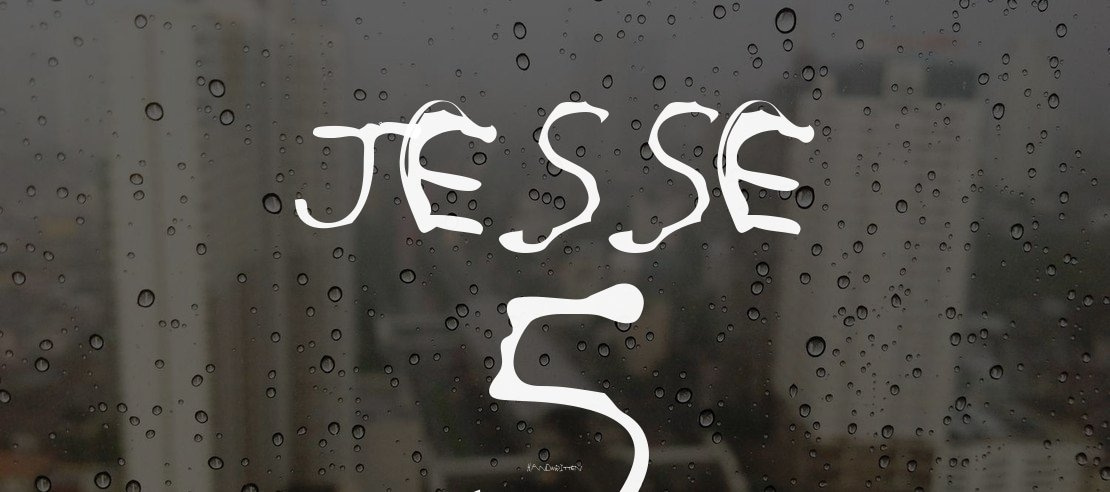 Jesse 5 Font