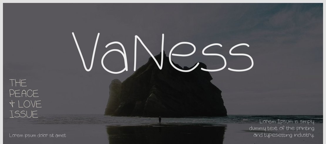 VaNess Font