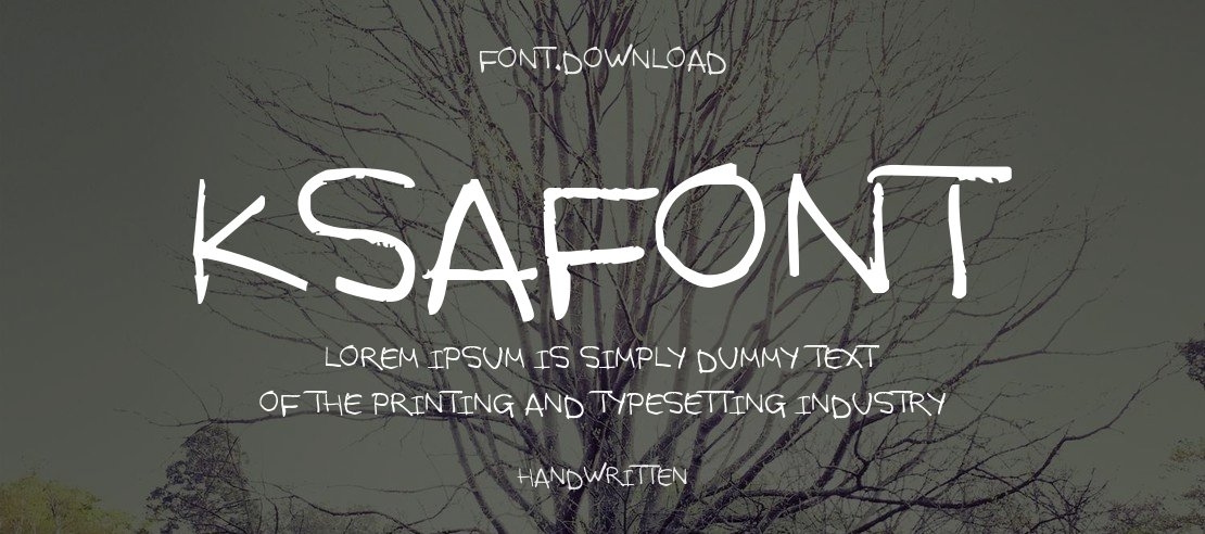 KSAFONT Font