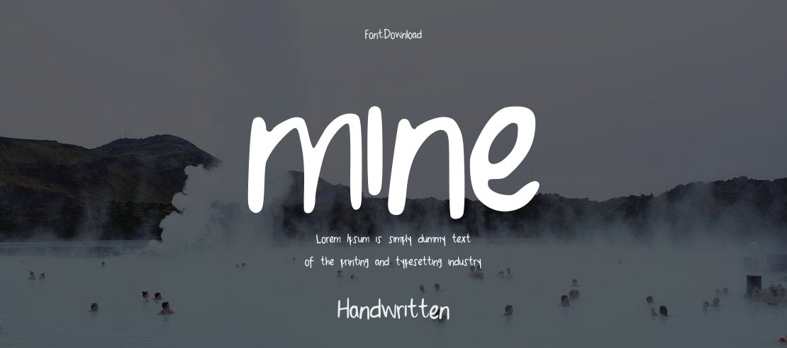 mine Font