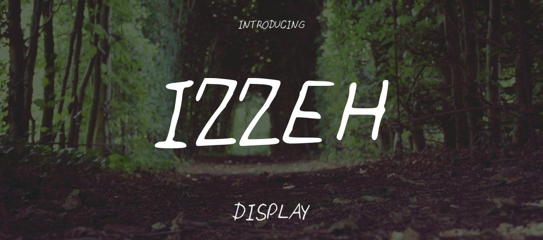 Izzeh Font