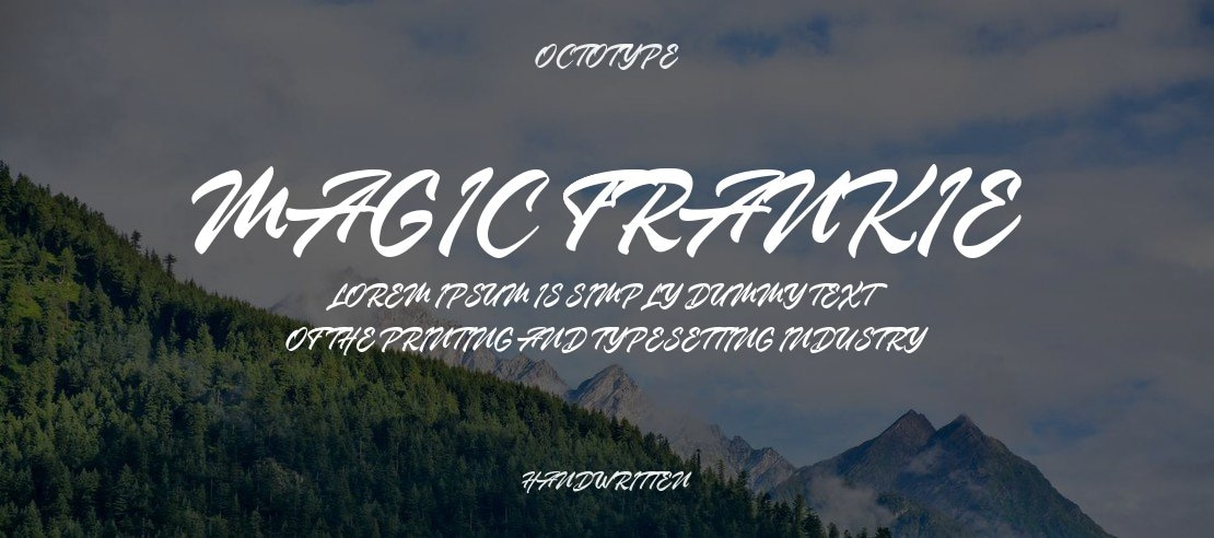 Magic Frankie Font