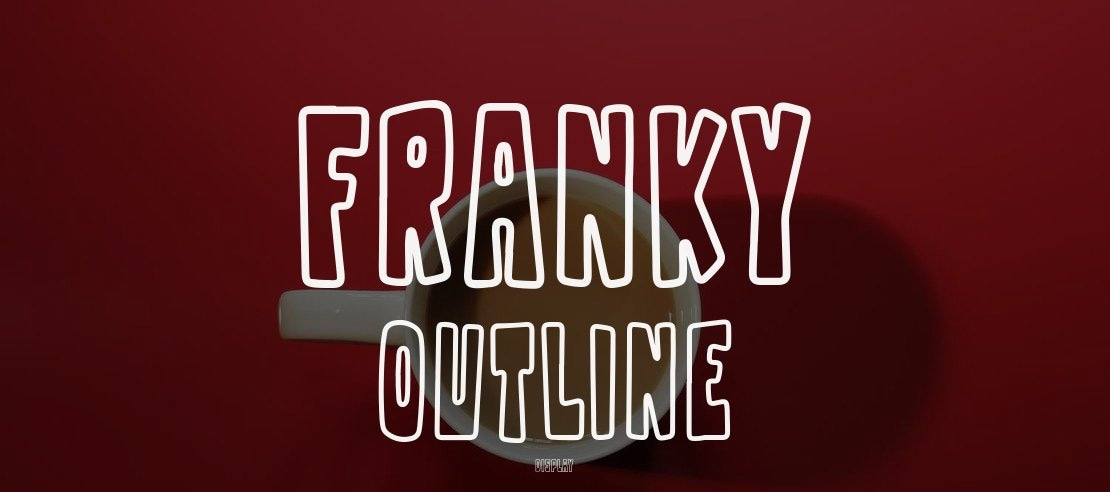 Franky Outline Font