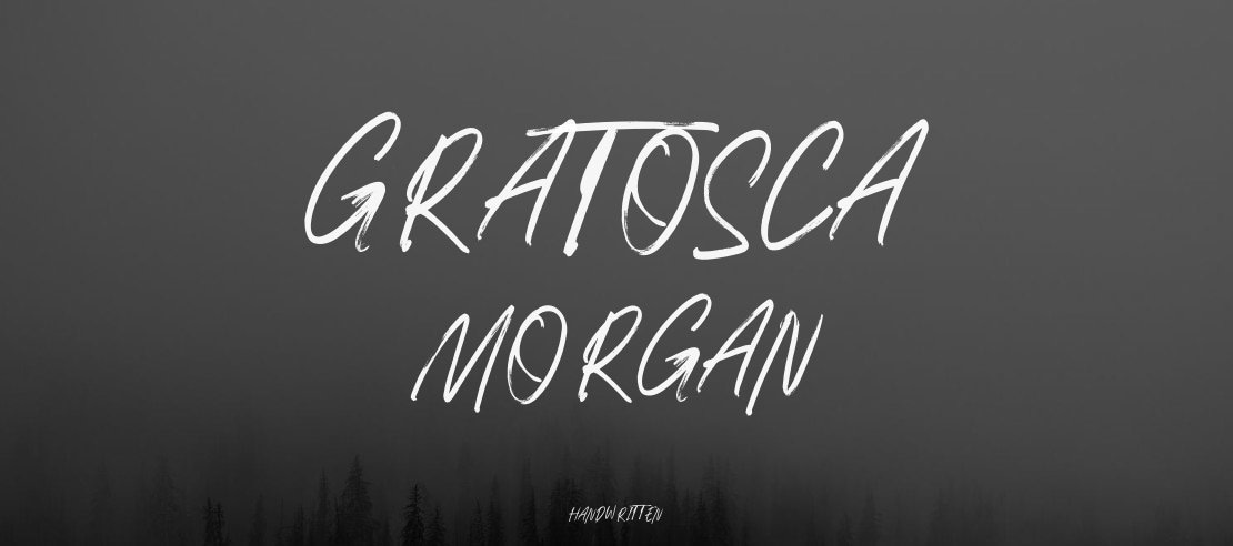 Gratosca Morgan Font