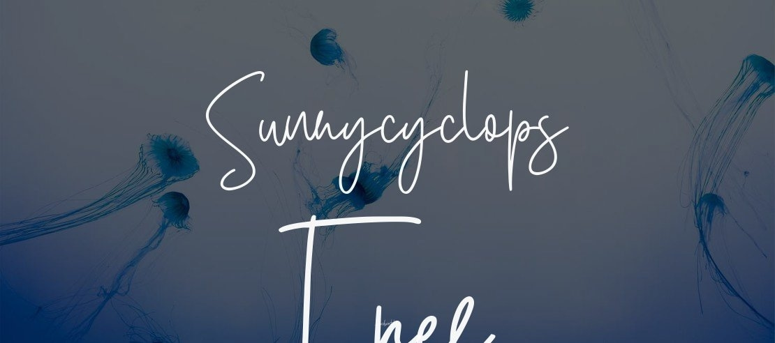 Sunnycyclops Free Font