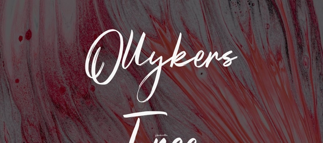 Ollykers Free Font