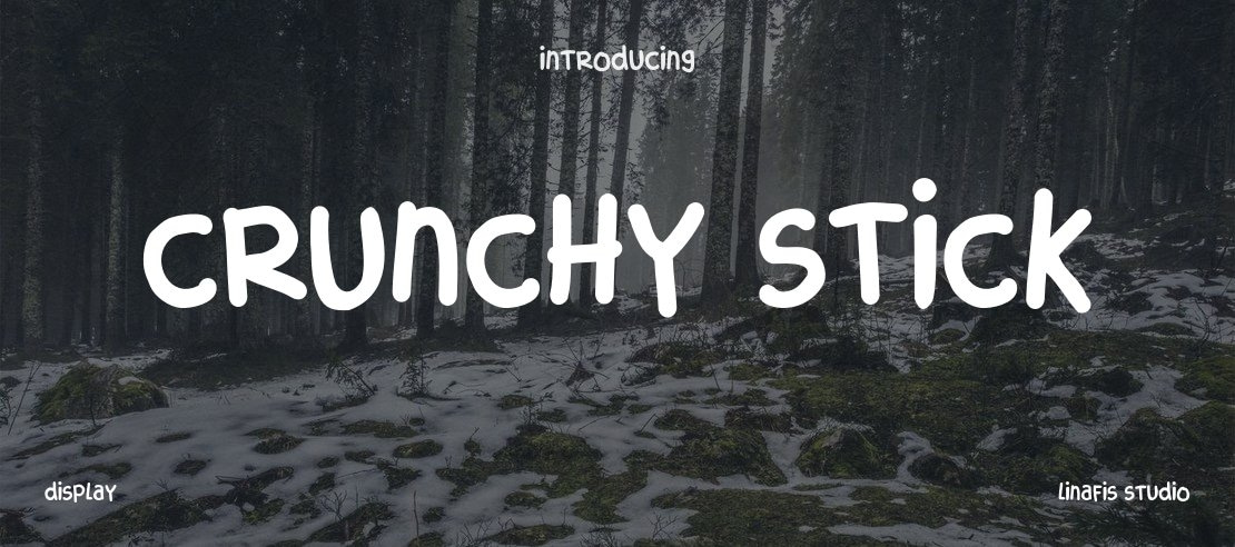 CRUNCHY STICK Font