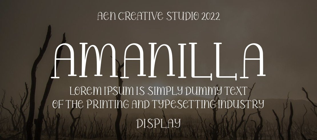 Amanilla Font