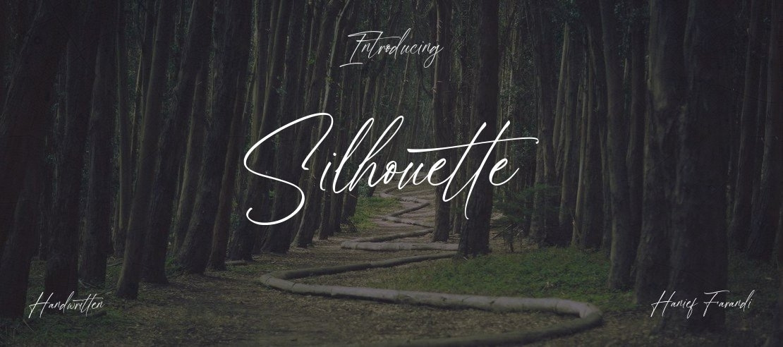 Silhouette Font