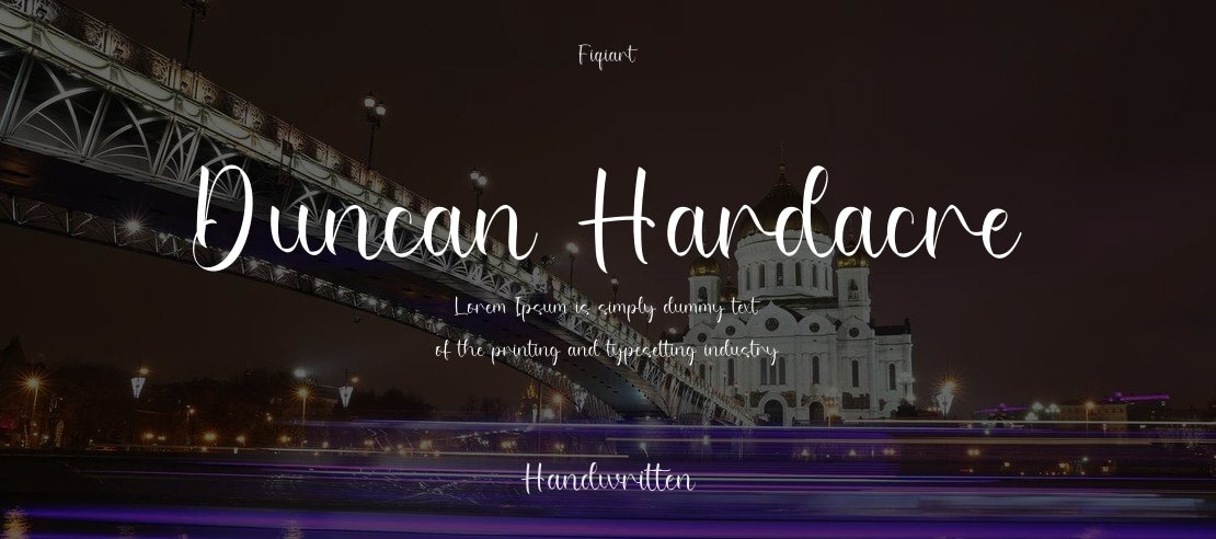 Duncan Hardacre Font