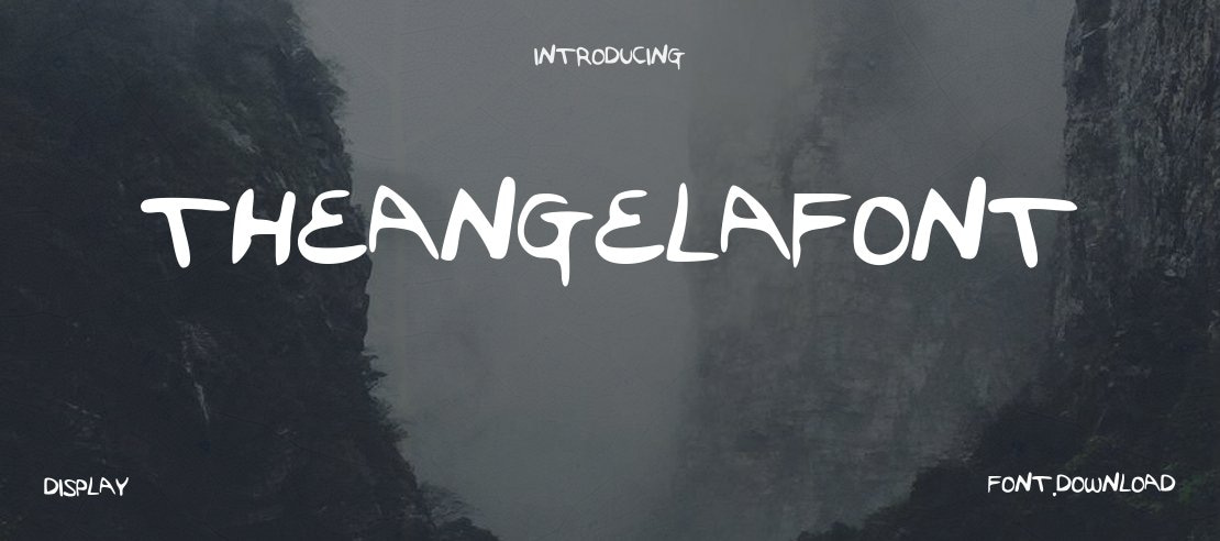 TheAngelaFont Font