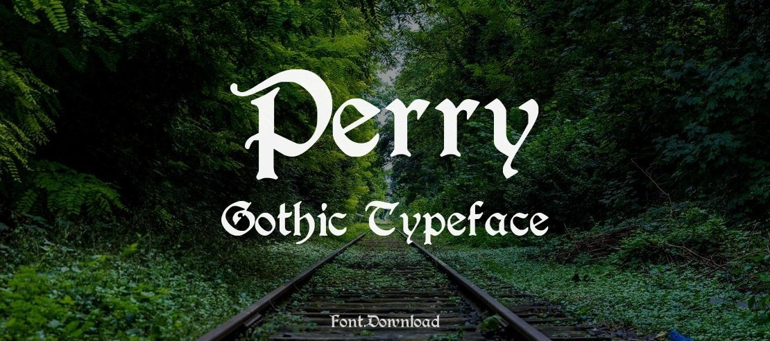 Perry Gothic Font