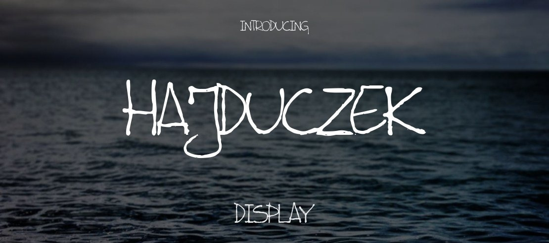 Hajduczek Font