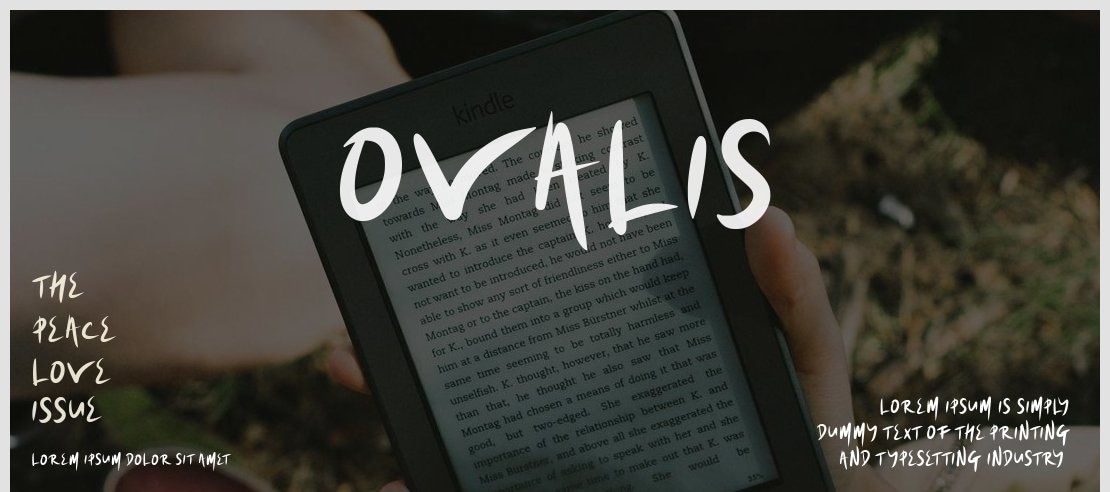 Ovalis Font