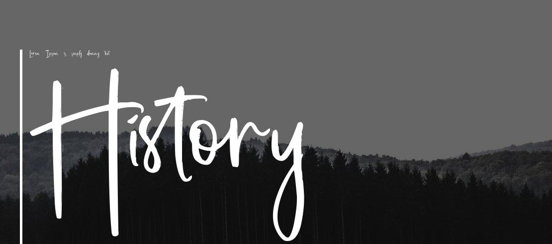 History Stranger Font