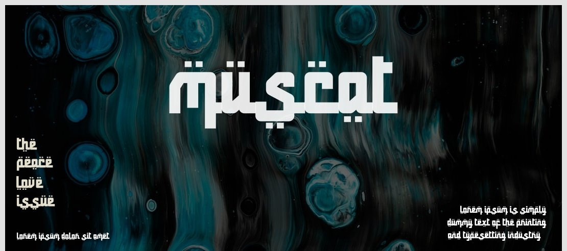 Muscat Font