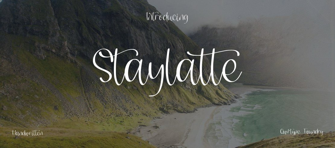 Staylatte Font