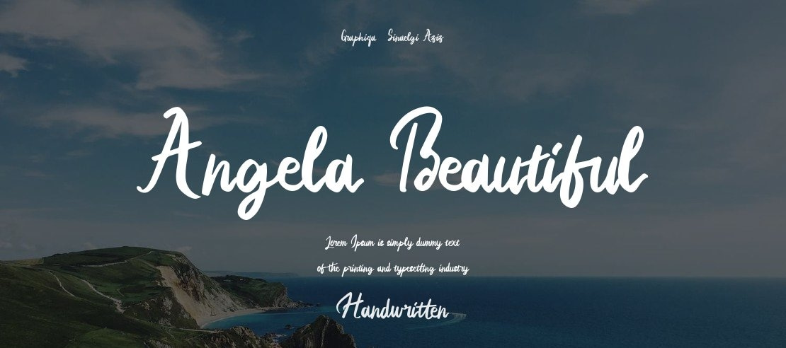 Angela Beautiful Font