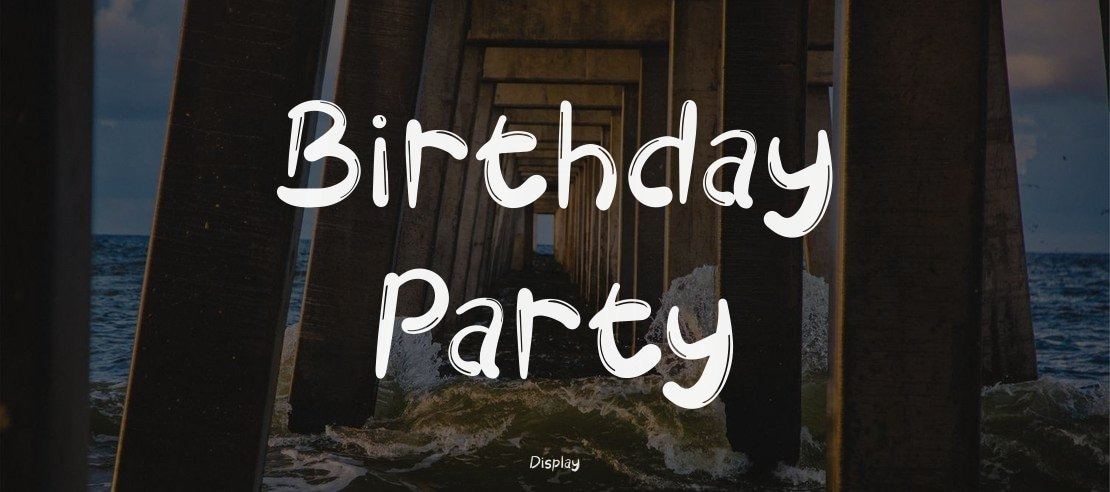 Birthday Party Font