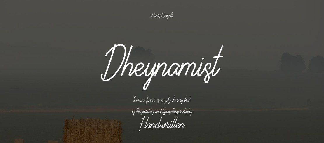 Dheynamist Font