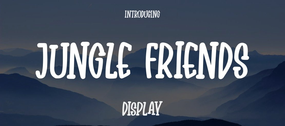 Jungle Friends Font