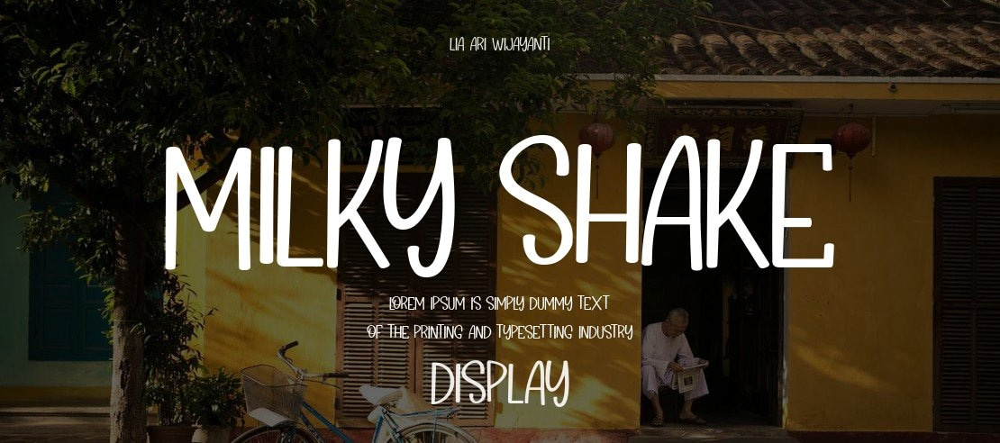 Milky Shake Font