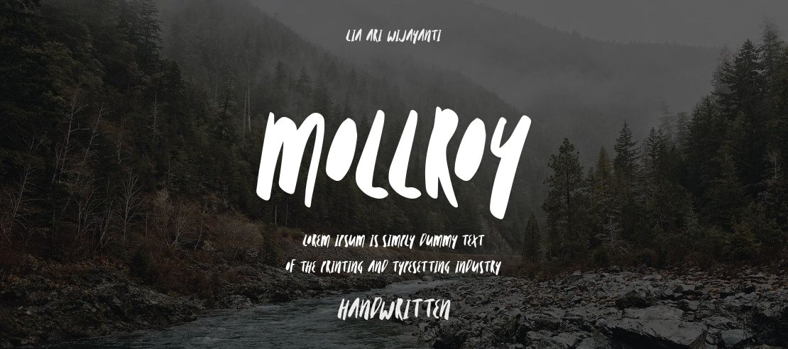 Mollroy Font