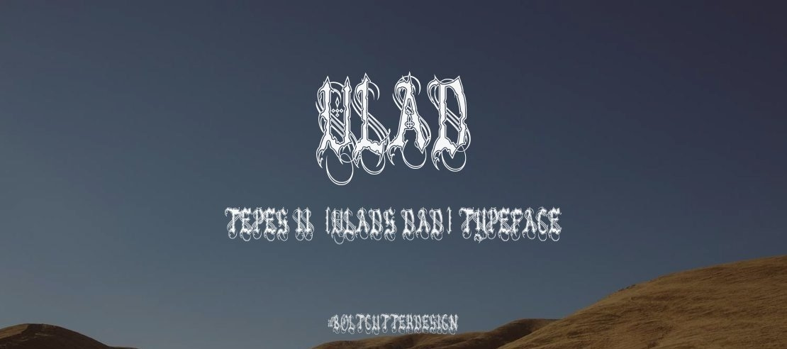 Vlad Tepes II  (Vlads Dad) Font