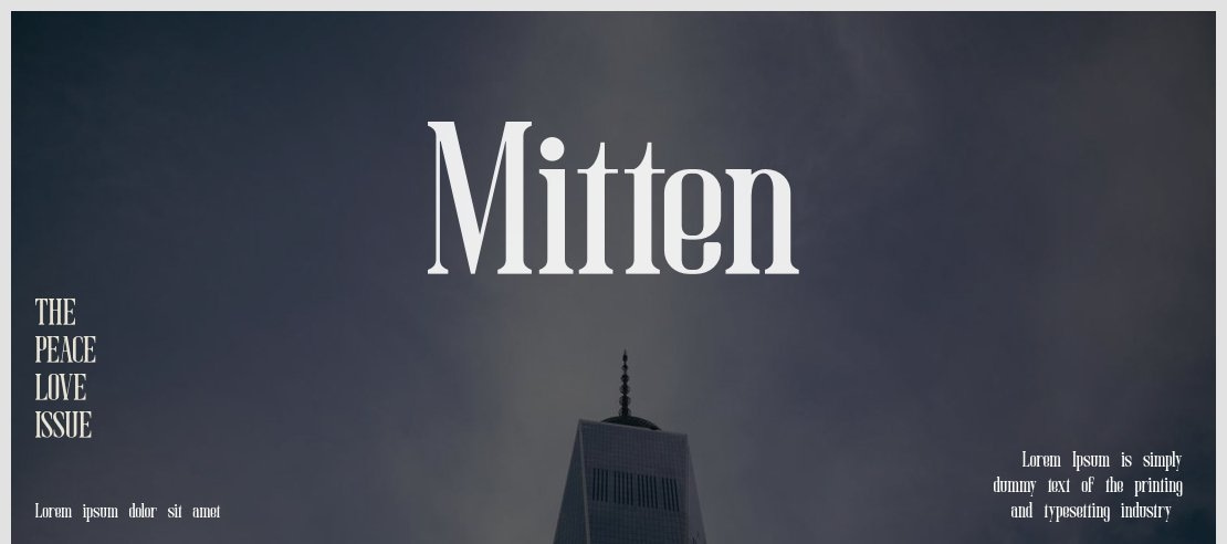 Mitten Font