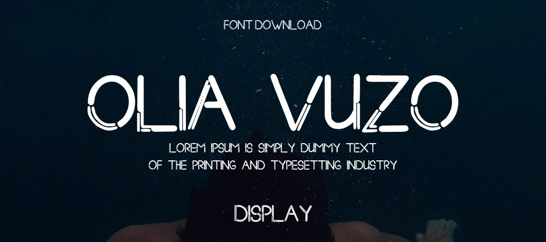 OLIA VUZO Font