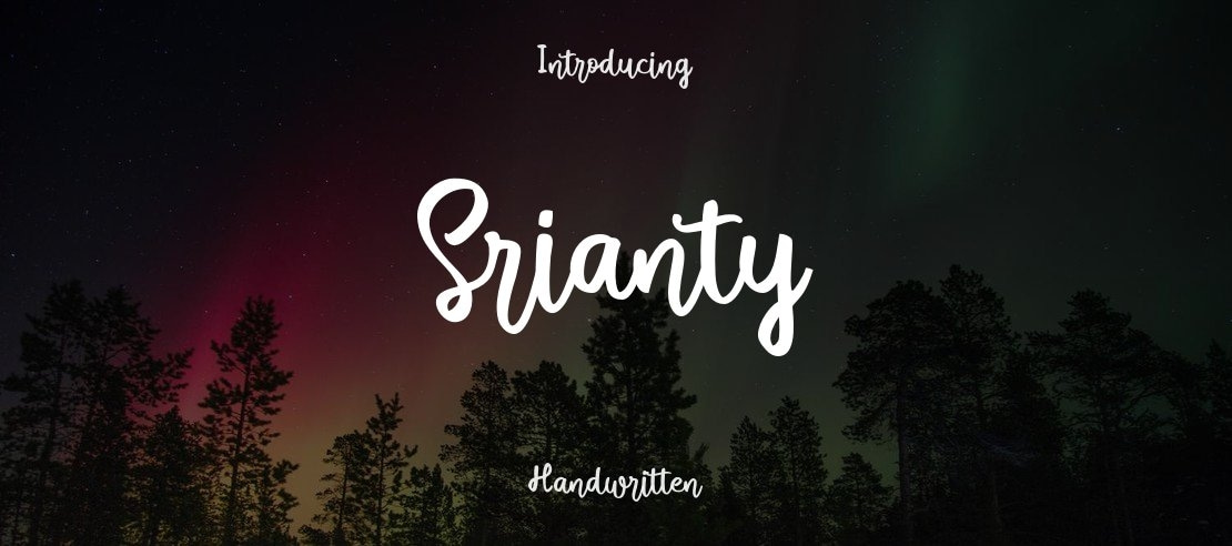 Srianty Font