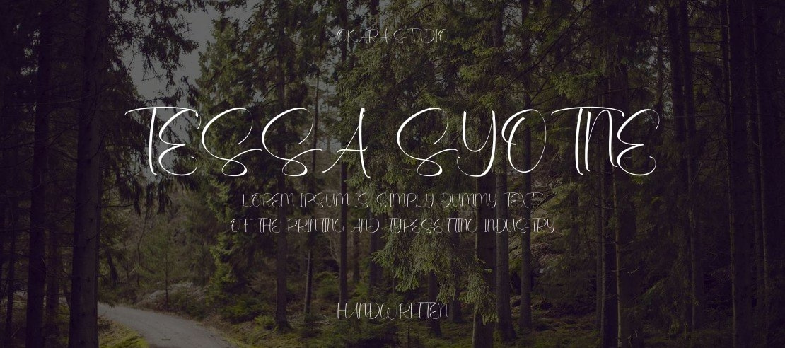 Tessa Syotne Font