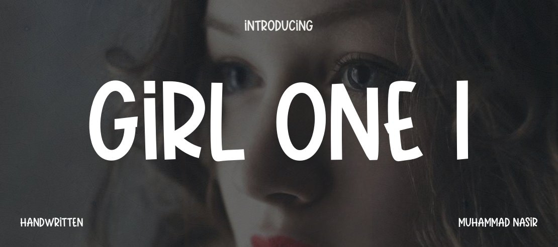 GIRL ONE 1 Font