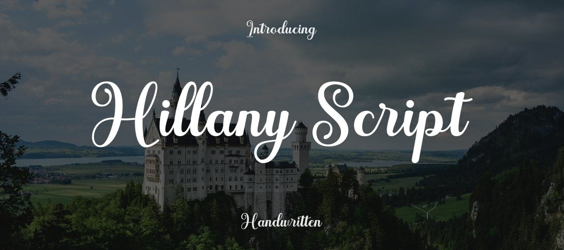 Hillany Script Font