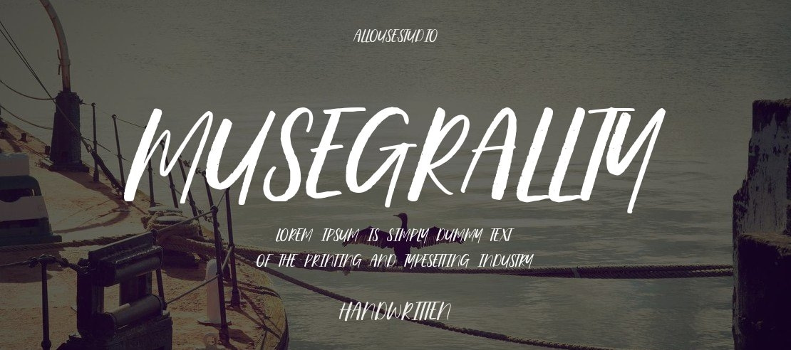 Musegrallty Font