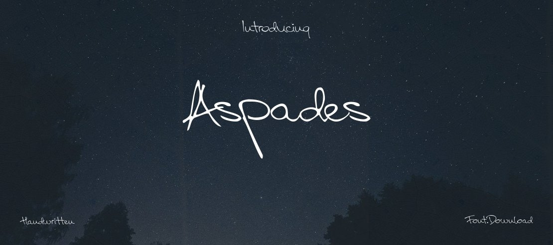 Aspades Font